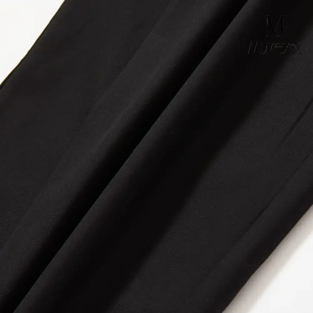 圧倒的スタイルアップ/Urban Tailored Wide Trousers