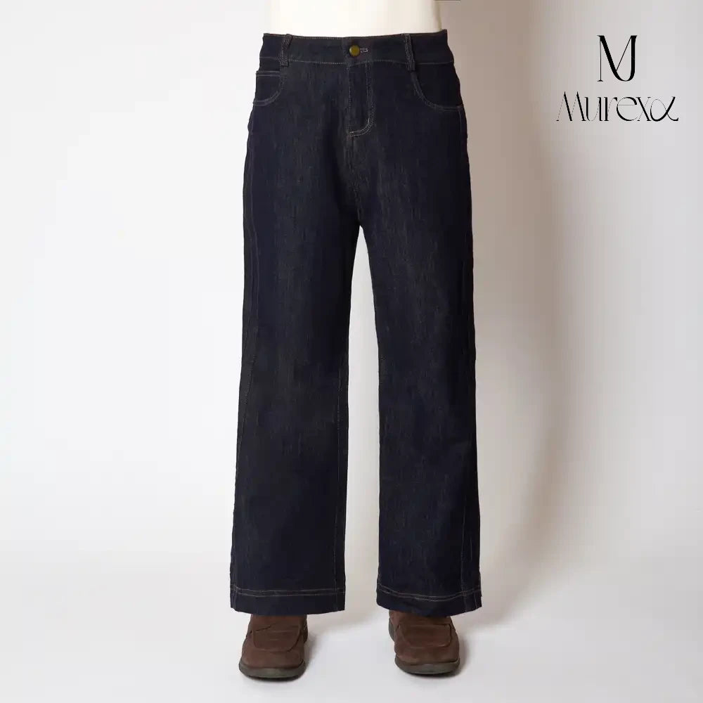 高級感×若見えの多彩なギミック_Modern Stretch Selvedge-Look Denim