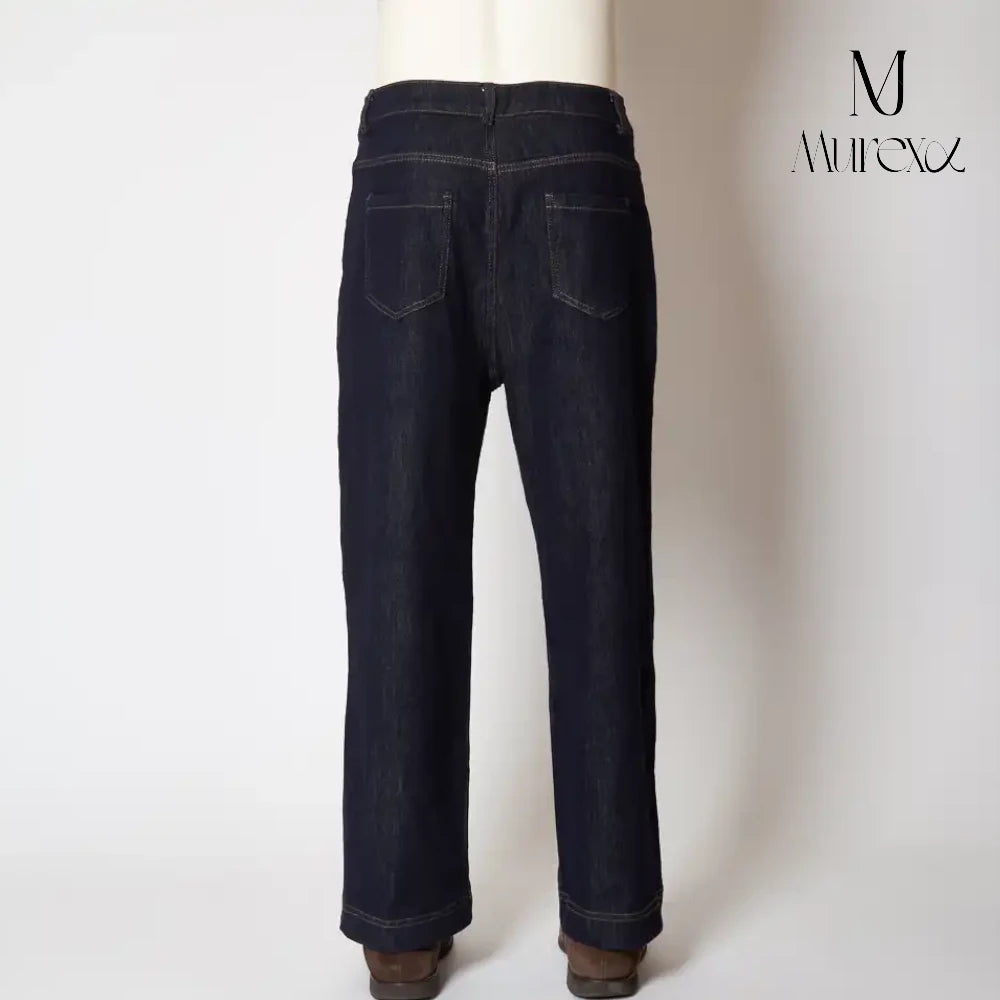 高級感×若見えの多彩なギミック_Modern Stretch Selvedge-Look Denim
