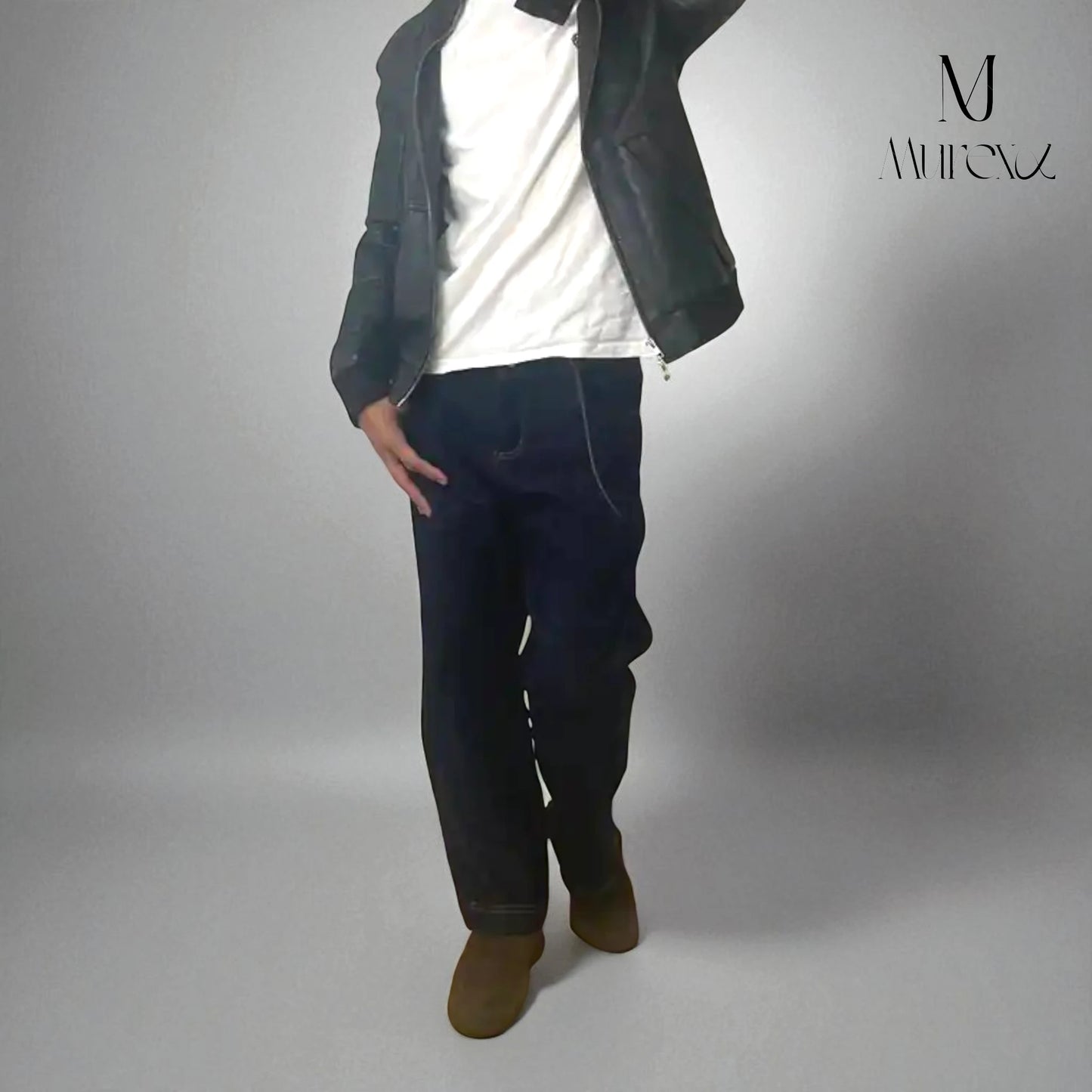 大好評につき期間限定30%Off!高級感×若見えの多彩なギミック_Modern Stretch Selvedge-Look Denim