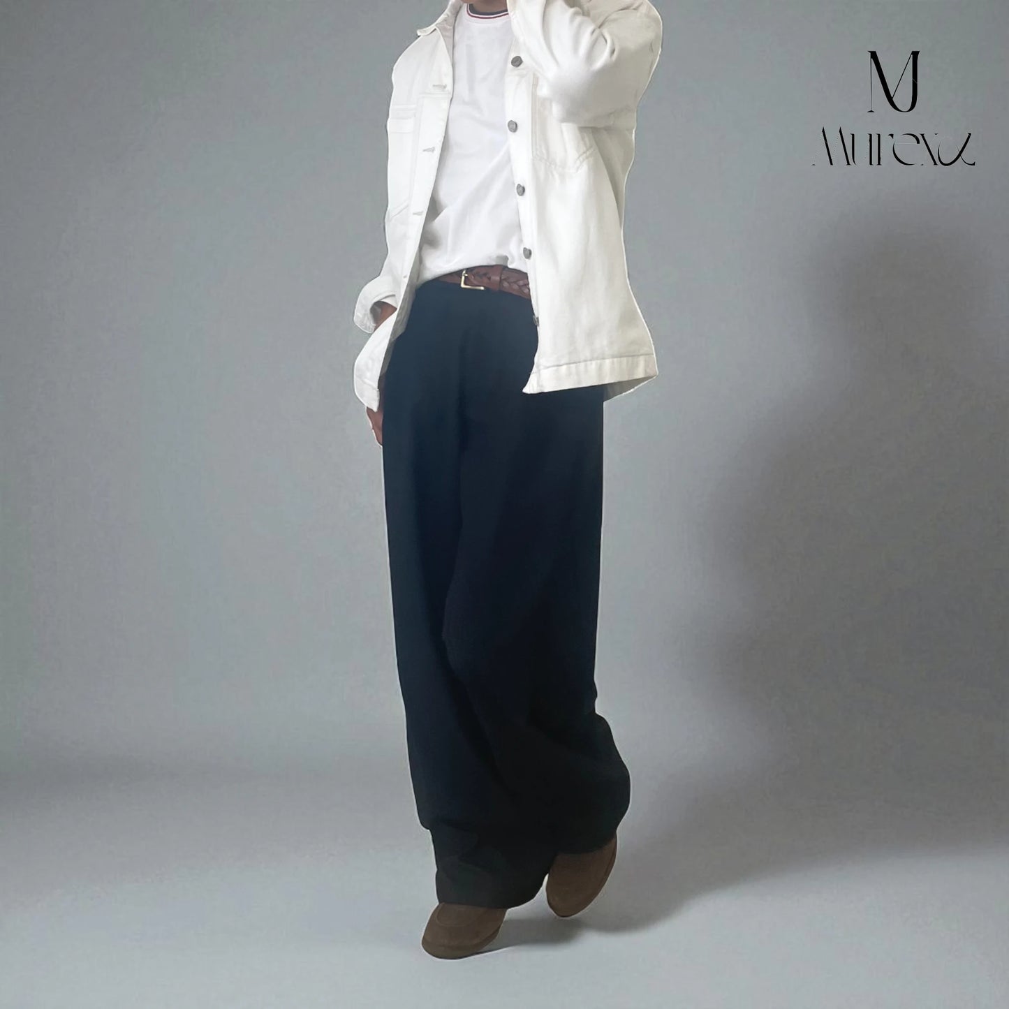 大好評につき期間限定30%Off!圧倒的スタイルアップ/Urban Tailored Wide Trousers