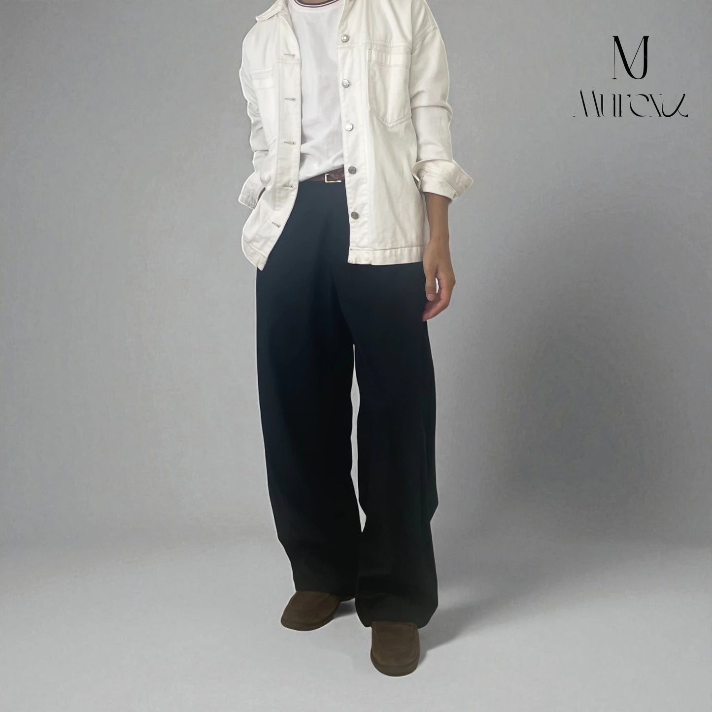 大好評につき期間限定30%Off!圧倒的スタイルアップ/Urban Tailored Wide Trousers