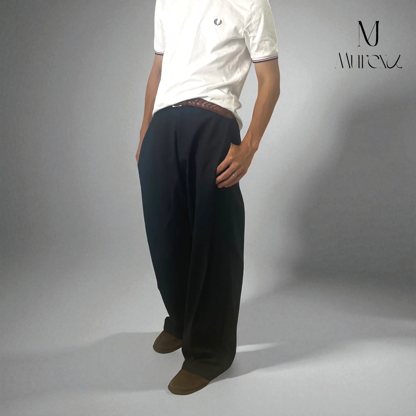 大好評につき期間限定30%Off!圧倒的スタイルアップ/Urban Tailored Wide Trousers