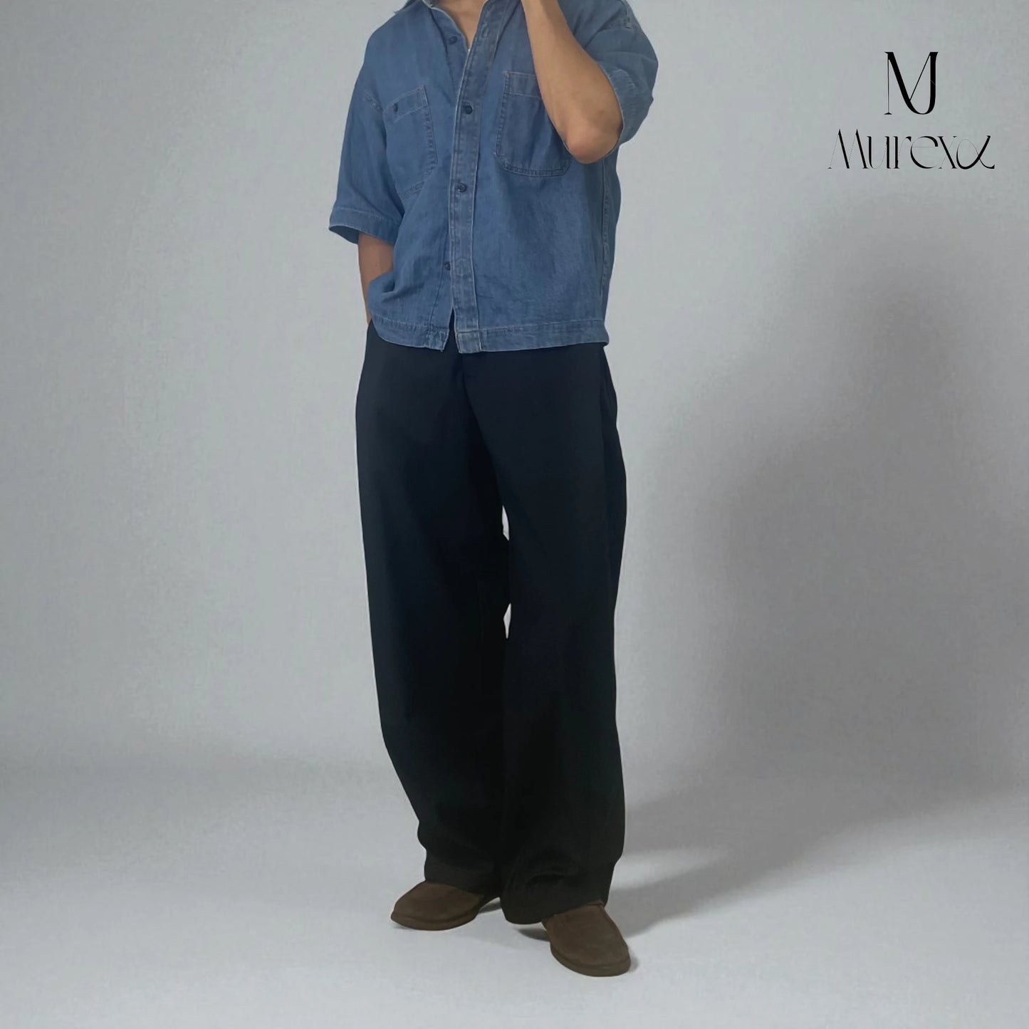 大好評につき期間限定30%Off!圧倒的スタイルアップ/Urban Tailored Wide Trousers