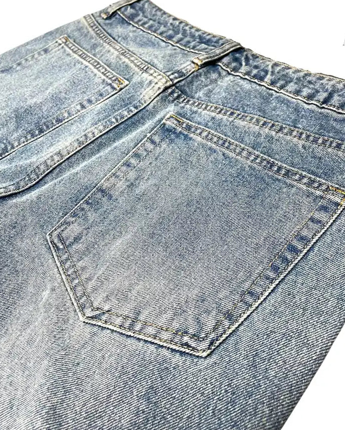 高級感×圧倒的デザイン性_Utility Wide Cargo Denim