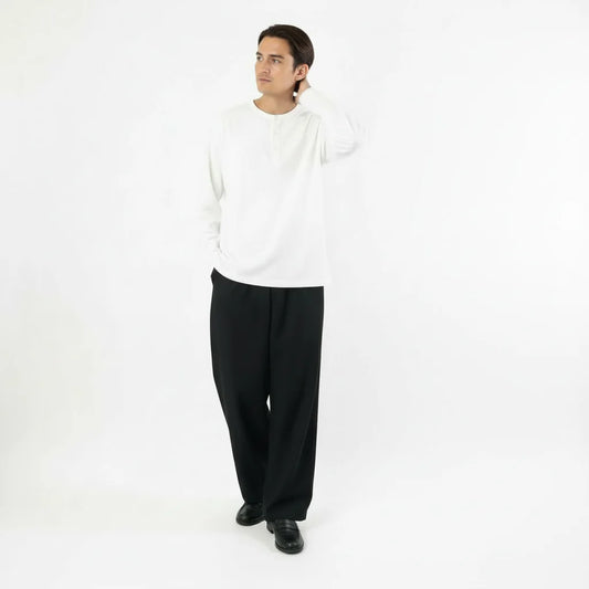 【極厚・形状記憶】Urban Tailored Wide Trousers / 圧倒的スタイルアップ