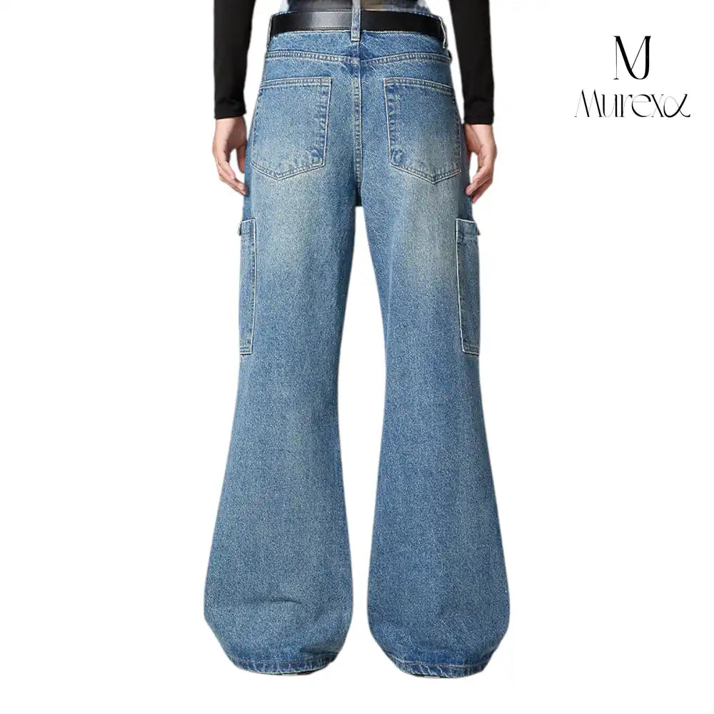 高級感×圧倒的デザイン性_Utility Wide Cargo Denim