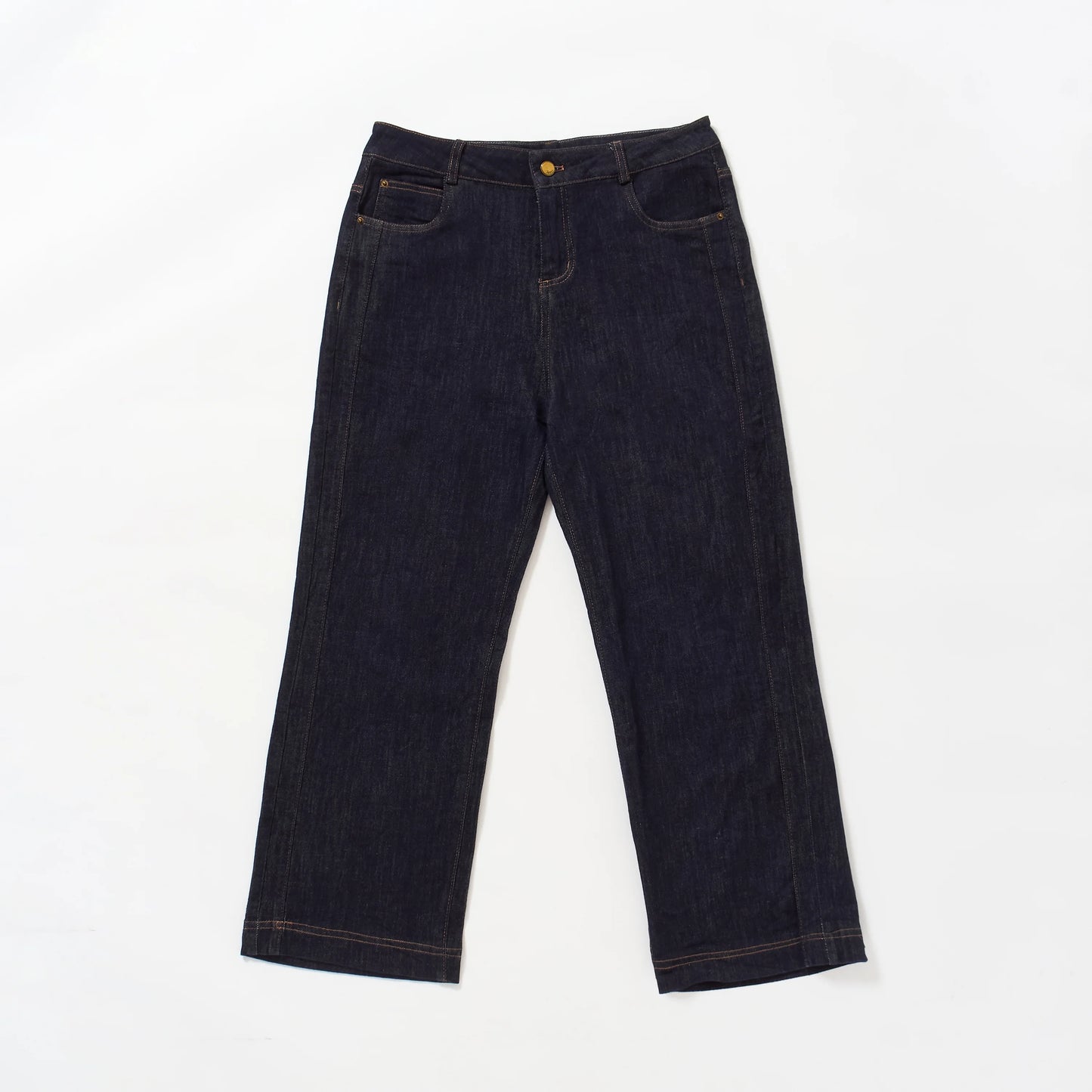 【極艶・脚長構造】Modern Stretch Selvedge-Look Denim