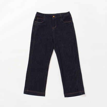 【極艶・脚長構造】Modern Stretch Selvedge-Look Denim