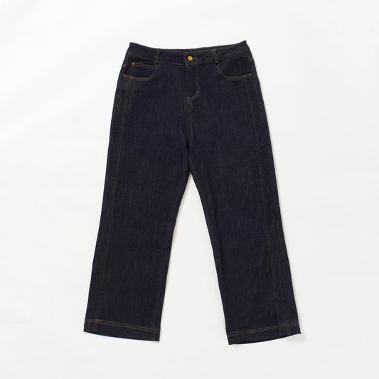 【極艶・脚長構造】Modern Stretch Selvedge-Look Denim
