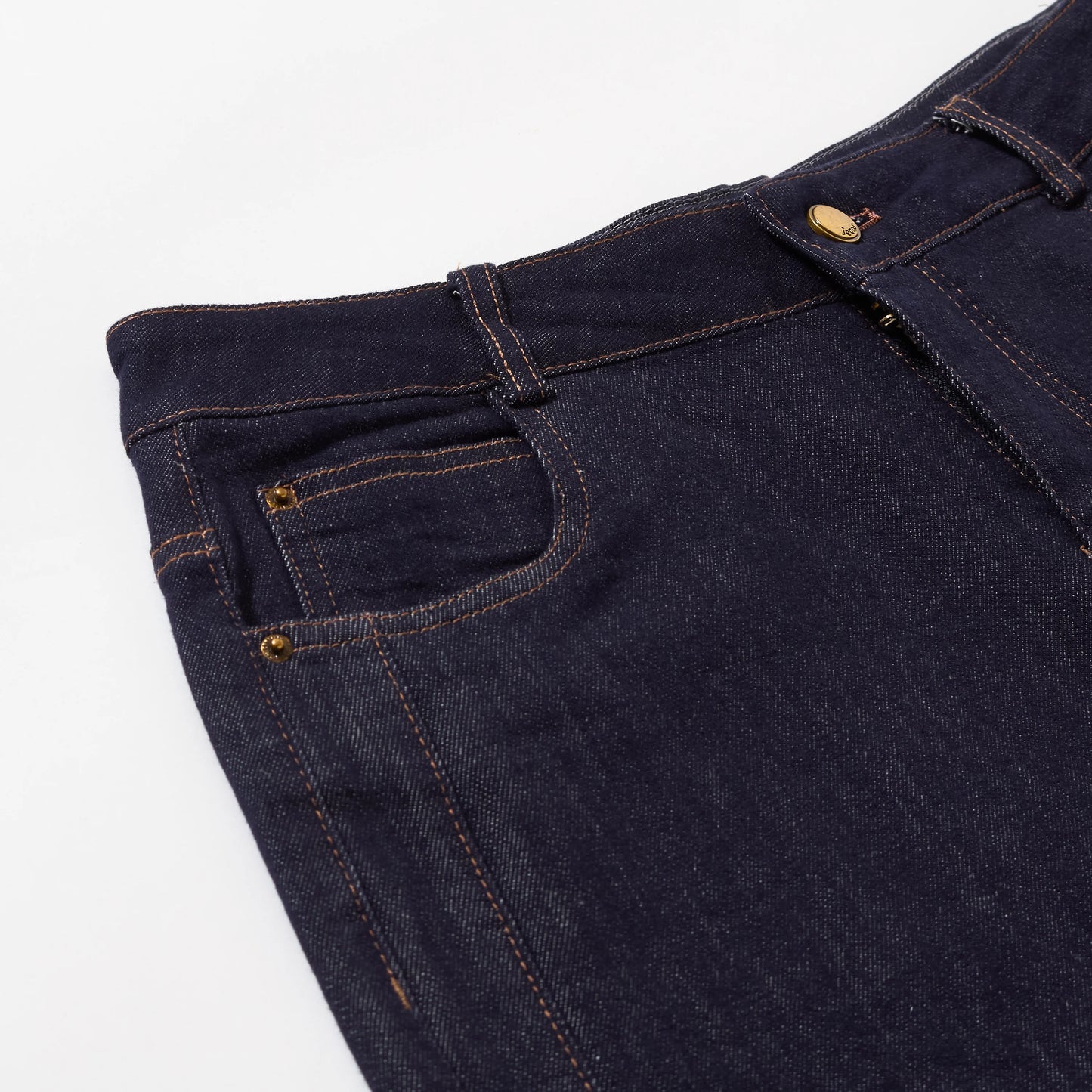 【極艶・脚長構造】Modern Stretch Selvedge-Look Denim