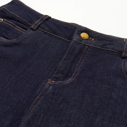 【極艶・脚長構造】Modern Stretch Selvedge-Look Denim