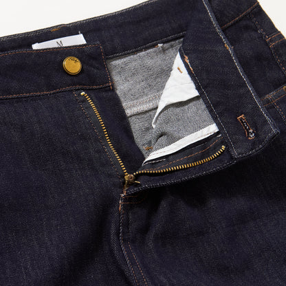 【極艶・脚長構造】Modern Stretch Selvedge-Look Denim