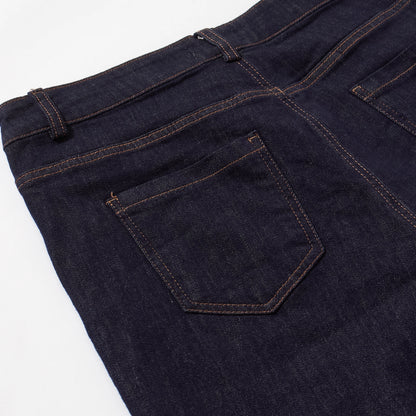 【極艶・脚長構造】Modern Stretch Selvedge-Look Denim