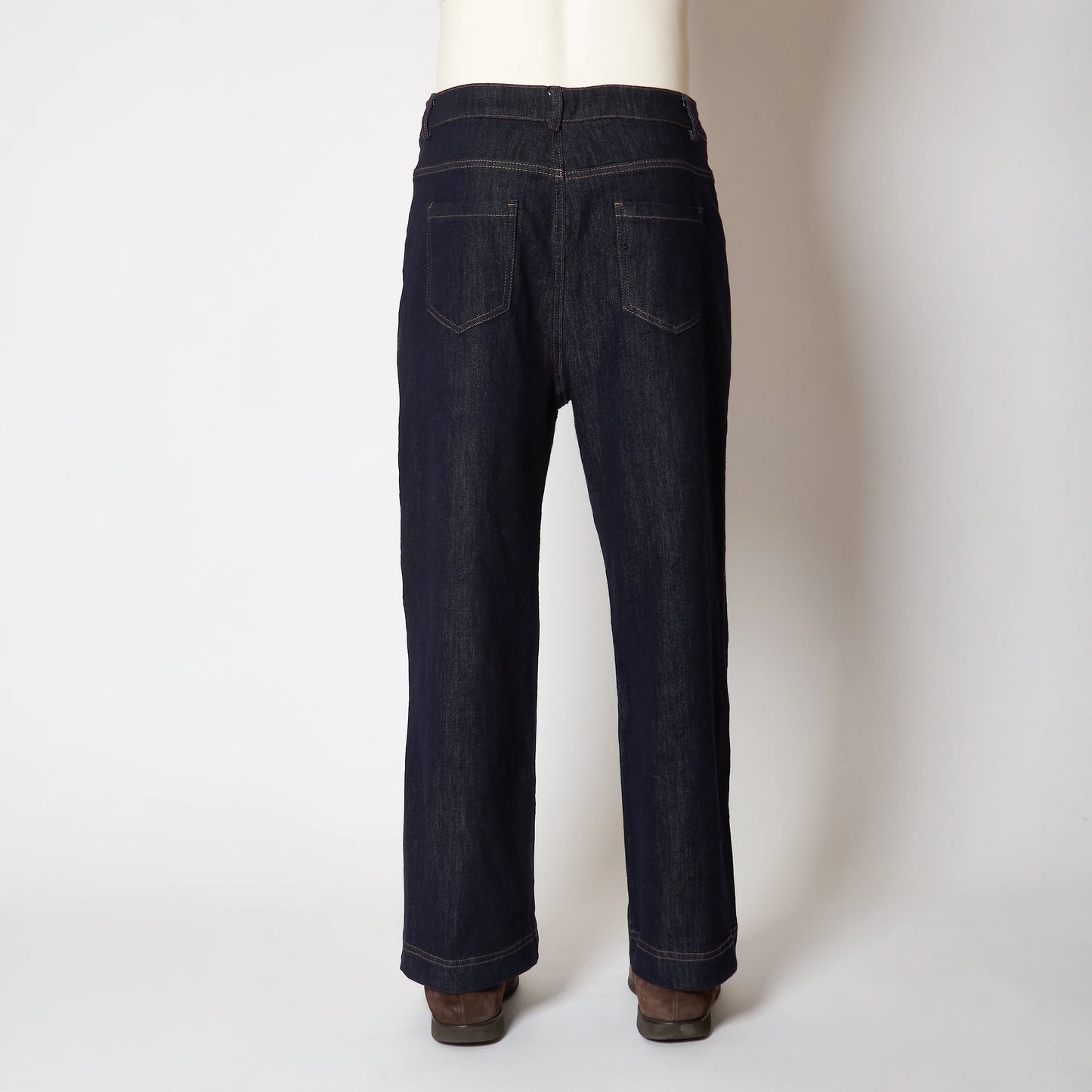 【極艶・脚長構造】Modern Stretch Selvedge-Look Denim
