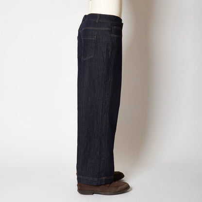 【極艶・脚長構造】Modern Stretch Selvedge-Look Denim