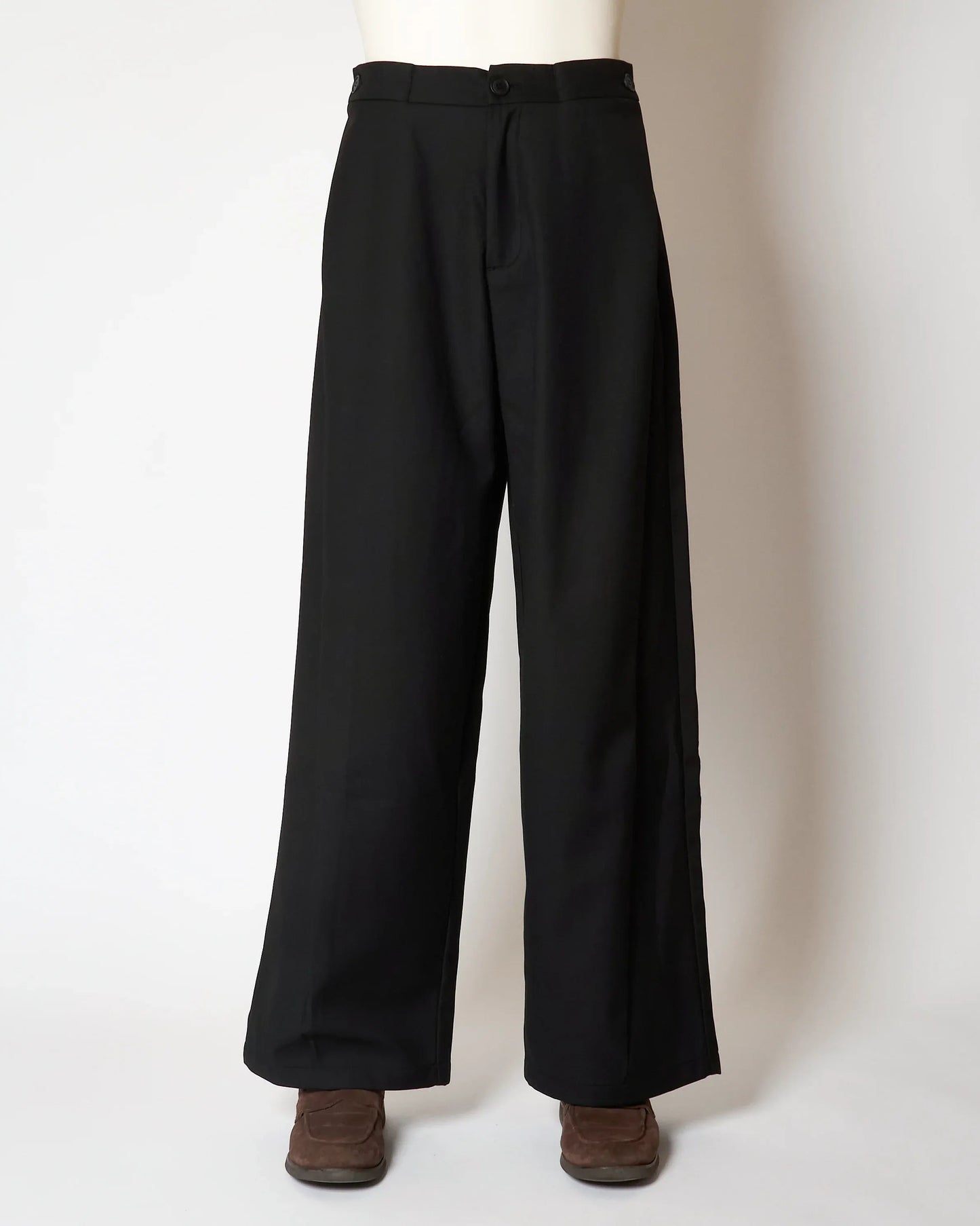 【極厚・形状記憶】Urban Tailored Wide Trousers / 圧倒的スタイルアップ
