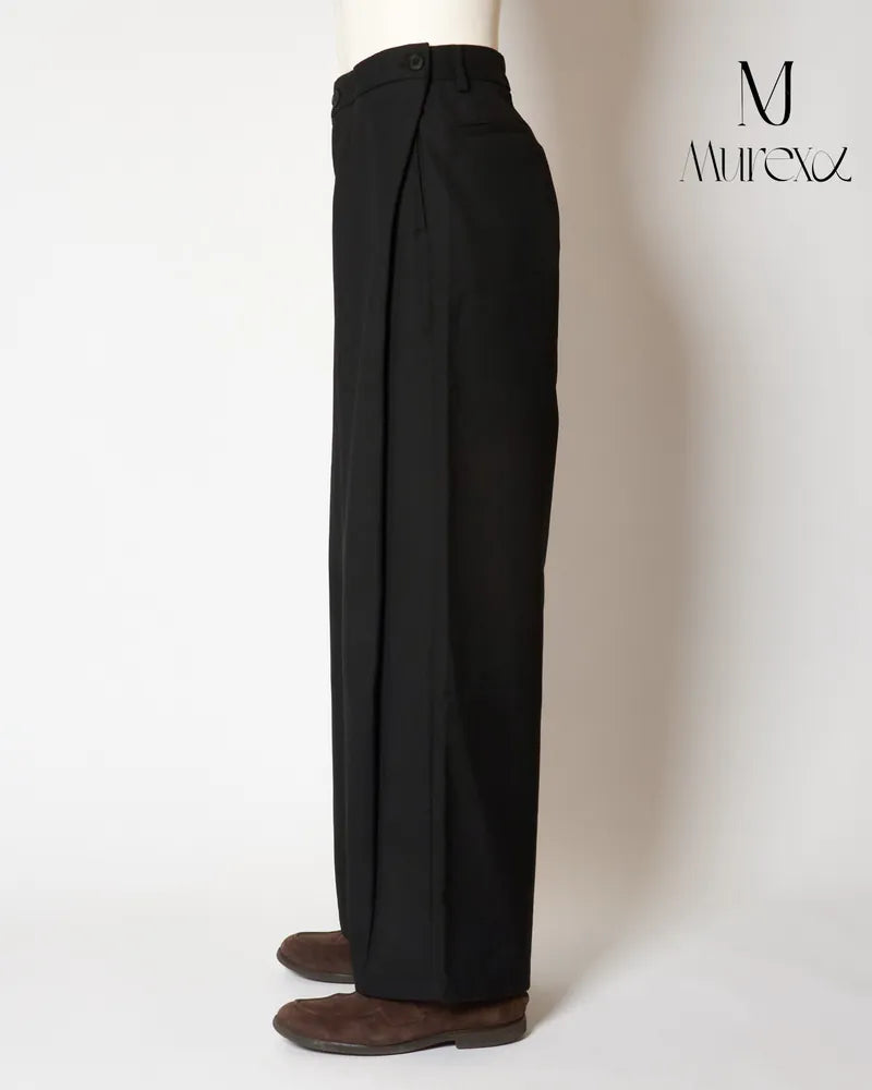 大好評につき期間限定30％Off！圧倒的スタイルアップ/Urban Tailored Wide Trousers