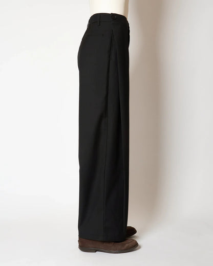 【極厚・形状記憶】Urban Tailored Wide Trousers / 圧倒的スタイルアップ