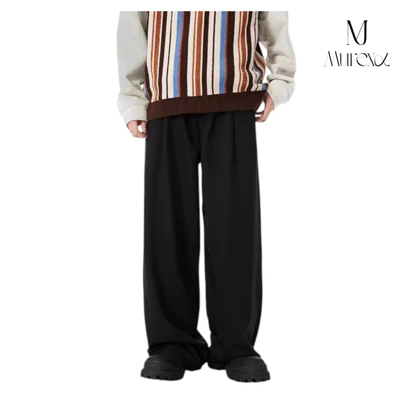 高級感×リラックス_Wide Tuck Pants