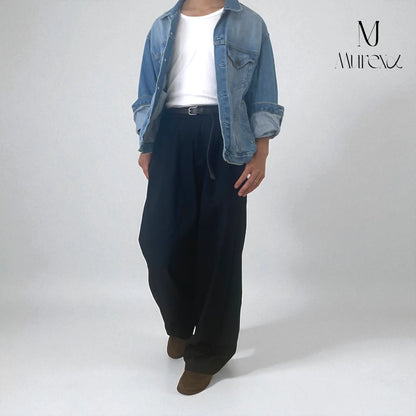 大好評につき期間限定30％Off！圧倒的スタイルアップ/Urban Tailored Wide Trousers