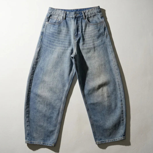 Barrel Cut Vintage Fade Denim