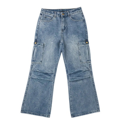 Utility Wide Cargo Denim