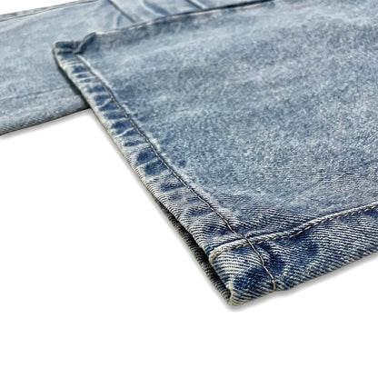 Utility Wide Cargo Denim