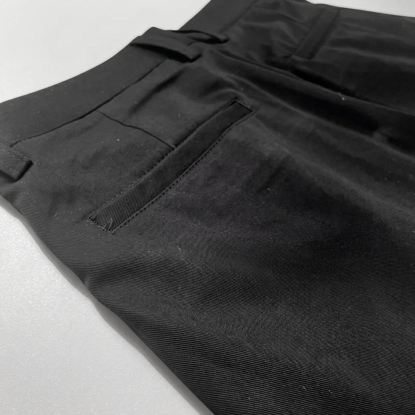Wide Tuck Pants