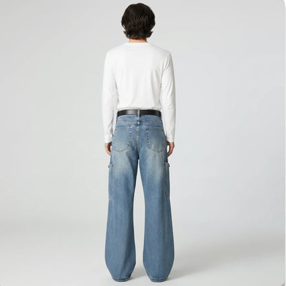 Utility Wide Cargo Denim