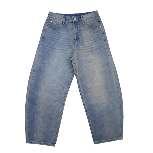 Barrel Cut Vintage Fade Denim