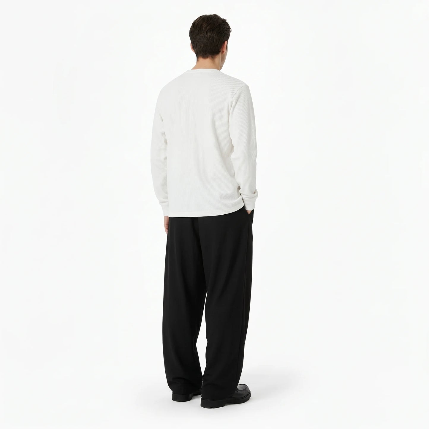 Wide Tuck Pants