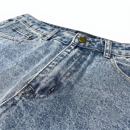 Utility Wide Cargo Denim