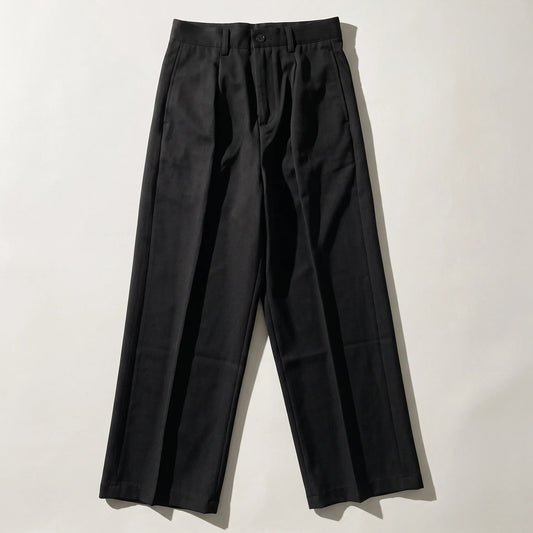 Wide Tuck Pants