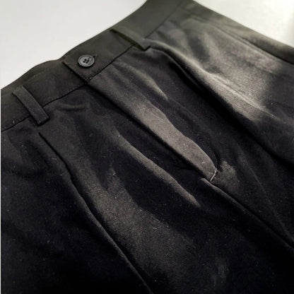 Wide Tuck Pants
