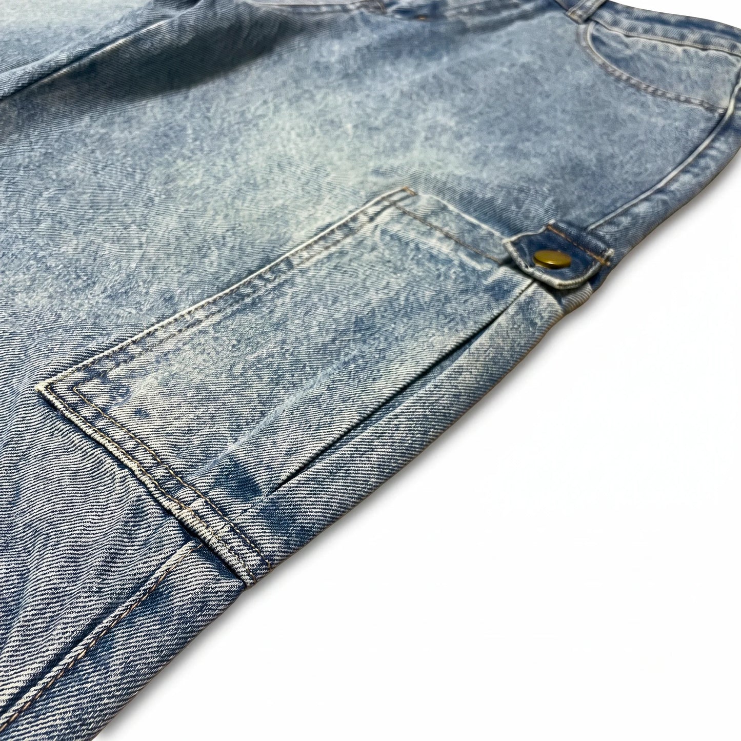 Utility Wide Cargo Denim