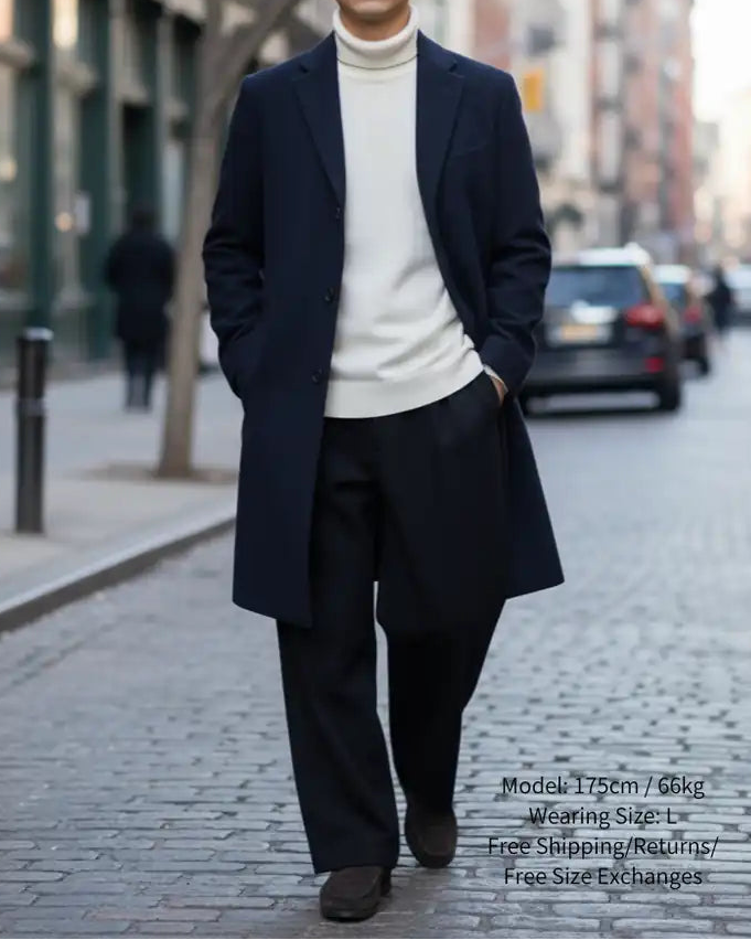 大好評につき期間限定30％Off！【極厚・形状記憶】Urban Tailored Wide Trousers / 圧倒的スタイルアップ