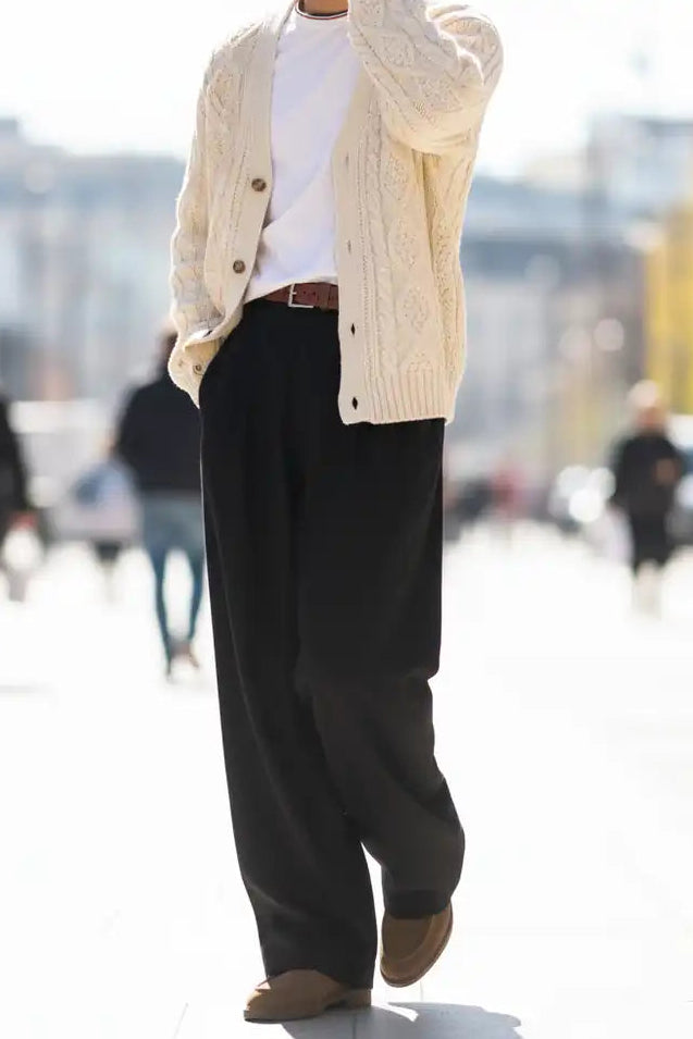 大好評につき期間限定30％Off！圧倒的スタイルアップ/Urban Tailored Wide Trousers