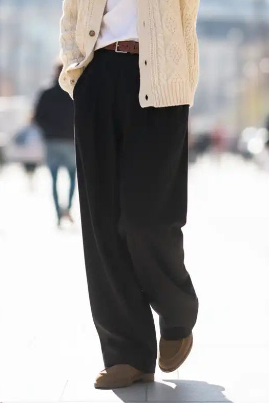 大好評につき期間限定30％Off！圧倒的スタイルアップ/Urban Tailored Wide Trousers