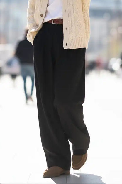 大好評につき期間限定30％Off！圧倒的スタイルアップ/Urban Tailored Wide Trousers