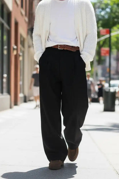 大好評につき期間限定30％Off！圧倒的スタイルアップ/Urban Tailored Wide Trousers