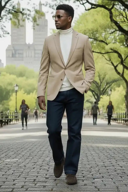 大好評につき期間限定30％Off！高級感×若見えの多彩なギミック_Modern Stretch Selvedge-Look Denim