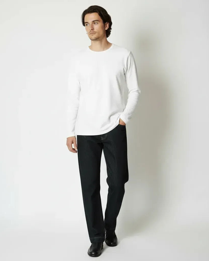 【極艶・脚長構造】Modern Stretch Selvedge-Look Denim