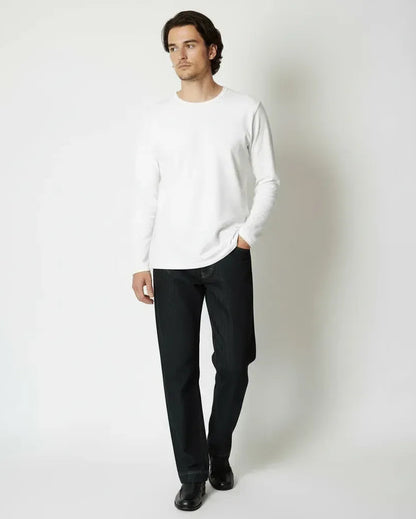 【極艶・脚長構造】Modern Stretch Selvedge-Look Denim