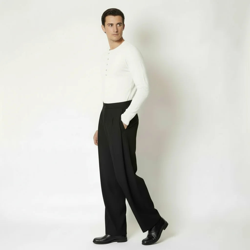 Urban Tailored Wide Trousers