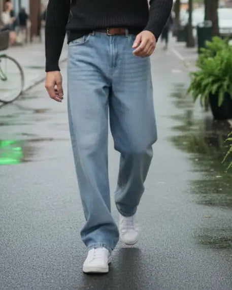 大好評につき期間限定30％Off！【メゾン級の構築美】Barrel Cut Vintage Fade Denim