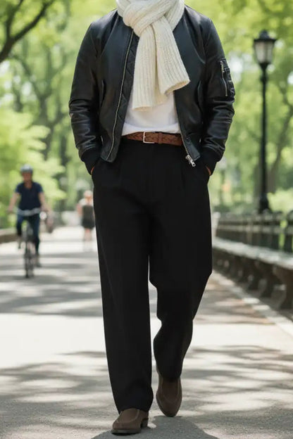 大好評につき期間限定30％Off！圧倒的スタイルアップ/Urban Tailored Wide Trousers